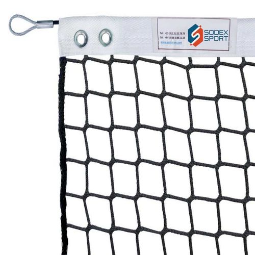 Red de tenis de polipropileno - S25863KL - SODEX SPORT - negra / 3 mm / de competición