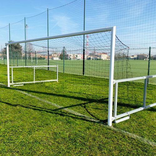 Red de fútbol de PEAD - S12774 - SODEX SPORT - de polietileno / negra / triangular