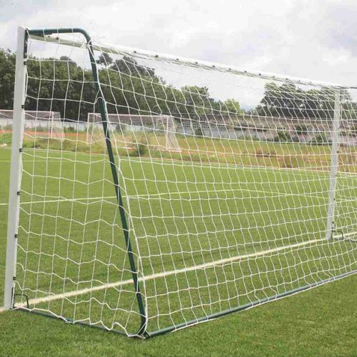 Red de fútbol de PEAD - S12762 - SODEX SPORT - verde / trapezoidal / malla cuadrada