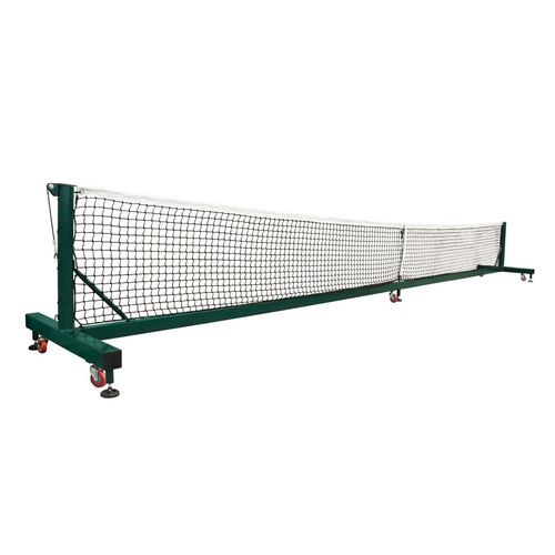 Poste de pickleball móvil - S25119V - SODEX SPORT - con ruedas / de acero galvanizado / verde