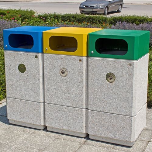 Cubo de basura público - 215 R - Encho Enchev - ETE - de libre