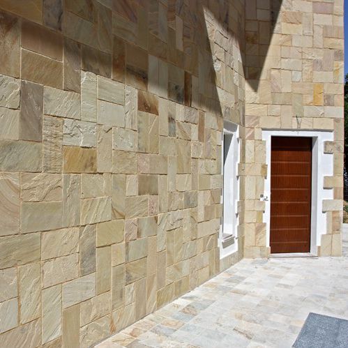 Revestimiento de pared de piedra natural - MINT - jaipur pietre - para