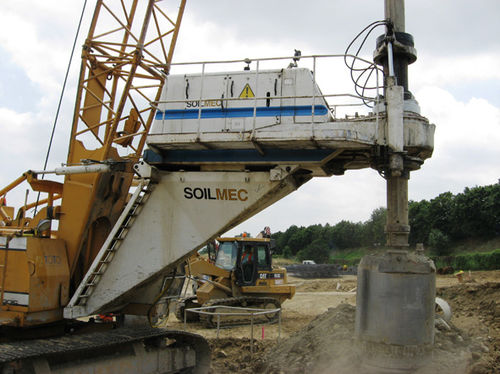Perforadora con motor diésel - RT3-ST  - SOILMEC S.P.A. - DTH / para obra de construcción / para pilote