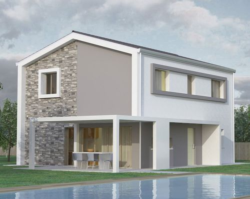 Casa prefabricada - BERNA - Bio house - ecológica / antisísmica / modular