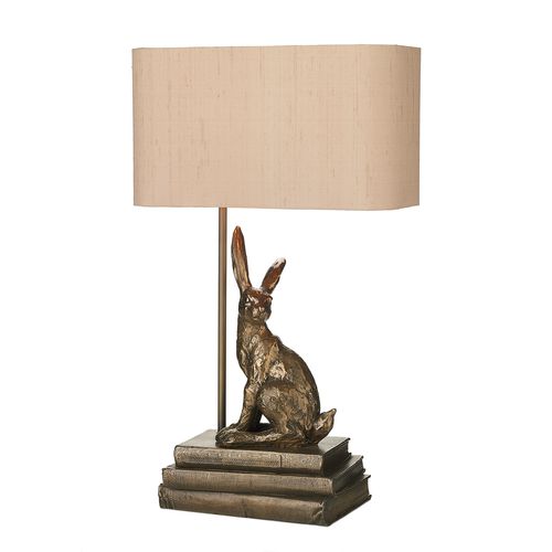 Lámpara de mesa - HOPPER - David Hunt Lighting - de bronce / de seda / contemporánea