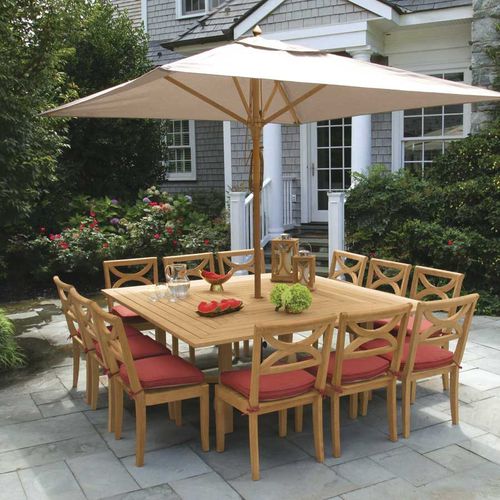 Mesa de comedor contemporánea - FIORI® : 9523 - COUNTRY CASUAL TEAK