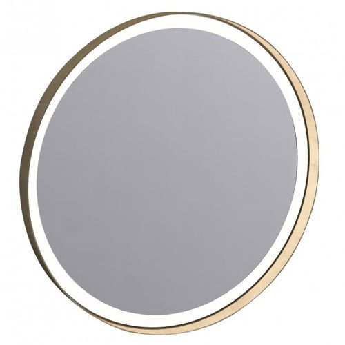 Espejo para baño de pared - BDR-MNR-R070L - BAGNODESIGN - contemporáneo / redondo / con luz LED