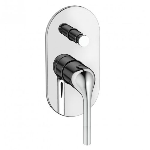 Grifo monomando para ducha - BDM-KOY-411 - BAGNODESIGN - de pared / de metal cromado / de baño