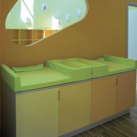 Cambiador de madera - SF580 - PLAY + - para el sector servicios