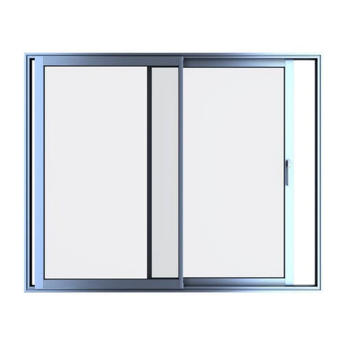 Sistema corredero de aluminio - PEARL 38 - INTERAL CUHADAROGLU METAL SANAYI - para puerta de cristal / con guía oculta
