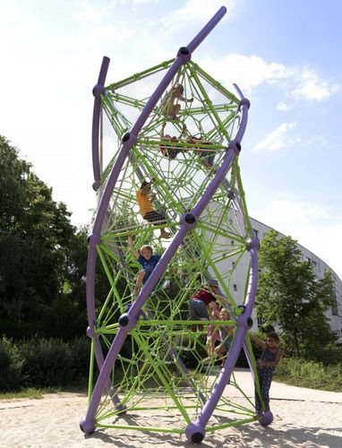 red de escalada para parque infantil - Berliner Seilfabrik GmbH & Co.