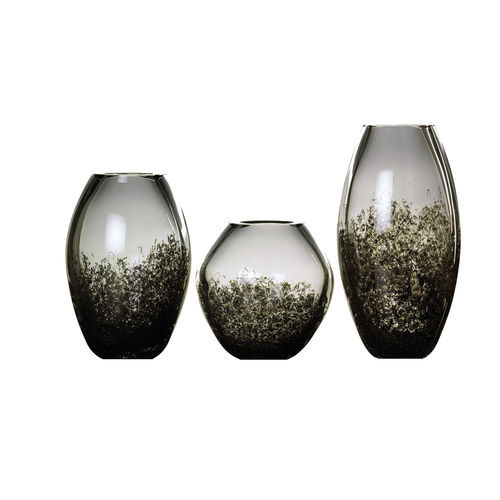 Florero contemporáneo - TRIS FUCUS - Alberto Dona - de vidrio soplado / hecho a mano / para el sector profesional