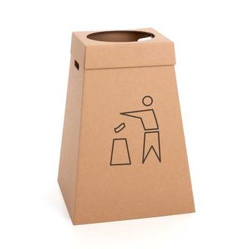 Cubo de basura higiénico - RACK - DropBucket ApS - en isla / de