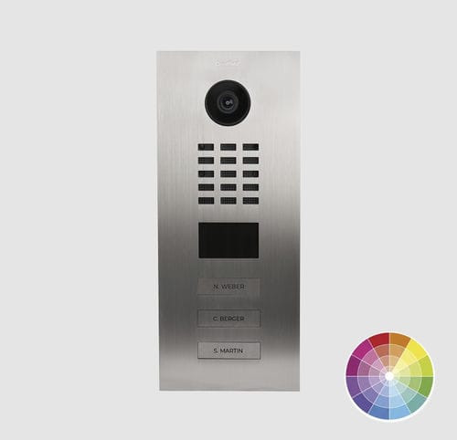 videoportero de acero inoxidable cepillado - DoorBird