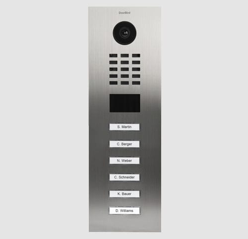 videoportero de acero inoxidable cepillado - DoorBird
