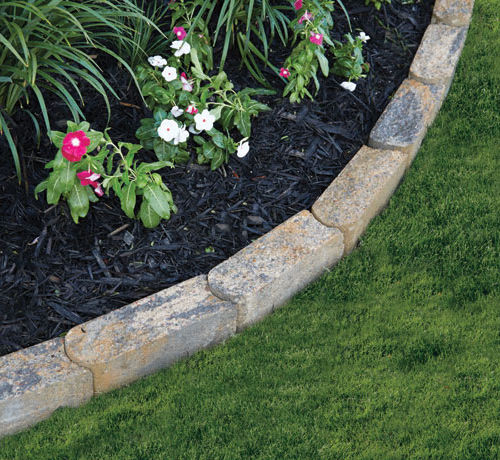 Borde de jardín - SPLITROCK - PAVESTONE - de hormigón / lineal