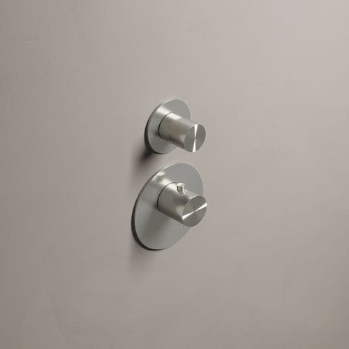 Grifo monomando para ducha - ARHR1 - hotbath - encastrable / termostático / de acero
