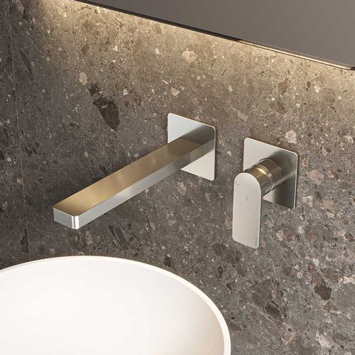 Grifo monomando para lavabo - GL005 - hotbath - empotrable / de latón / de baño