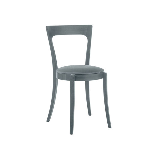 Silla contemporánea - ASTRID SE02 - New Life Contract - de interior / de tejido / de cuero