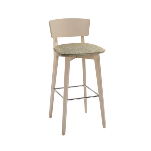 Silla de bar contemporánea - HELLEN SOFT SG06S - New Life Contract - de interior / de tejido / de cuero
