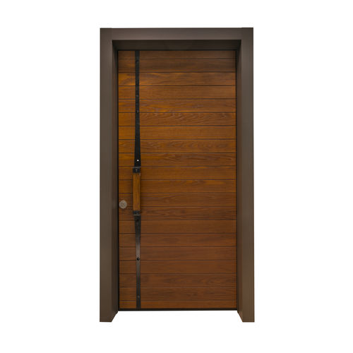 Puerta de entrada - RHINE - REMO Security Doors - de acero galvanizado