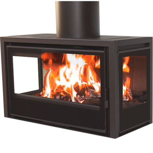 Chimenea de leña - HS 100 - Chimeneas Campos S.L. - contemporánea