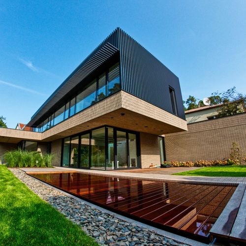 Piscina de chapa - Tilestone Pools one piece tiled pools - monobloque / a medida / de exterior