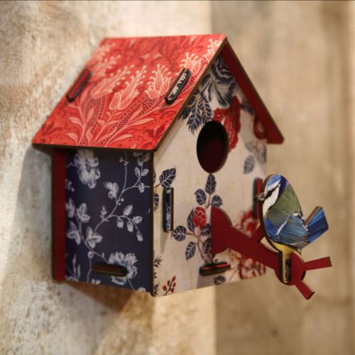 Casita para pájaros de MDF - COUNTRYSIDE  - MIHO UNEXPECTED THING - de pared