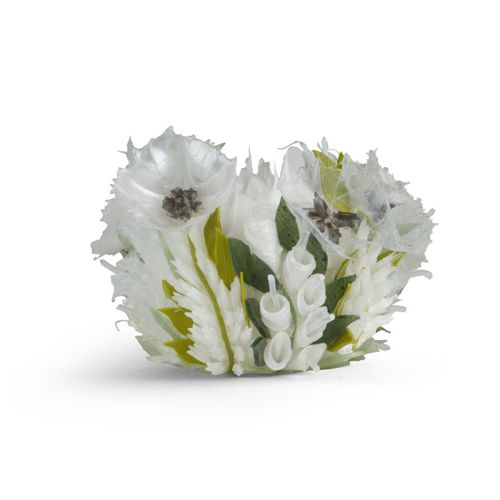 Florero de diseño original - ICE BALL - MIHO UNEXPECTED THING - de silicona / hecho a mano