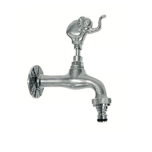 Grifo de fuente para beber - ELEFANTE K - MORELLI S.A.S. - de pared / de latón cromado / de exterior