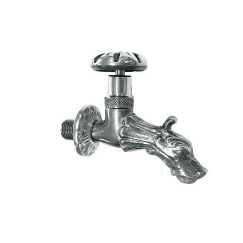 Grifo de fuente para beber - NEOCLASSICO K - MORELLI S.A.S. - de pared / de latón cromado / de exterior