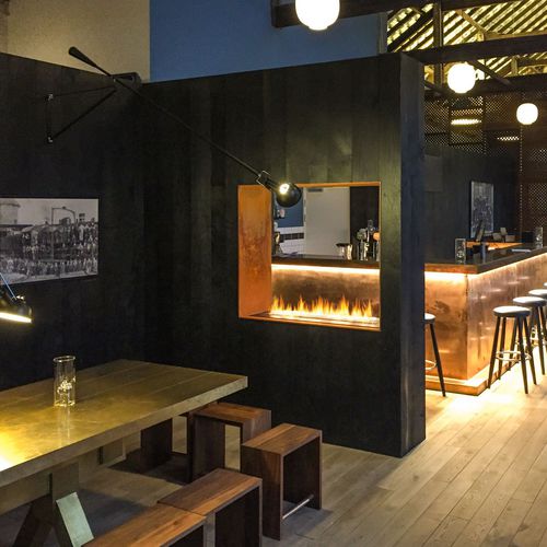 Chimenea de gas - FLA3 - Cheminée sur mesure - France - de bioetanol