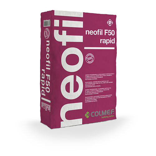 Mortero cola de sellado - NEOFIL F 50 RAPID - COLMEF - para baldosas / hidráulico / de cemento