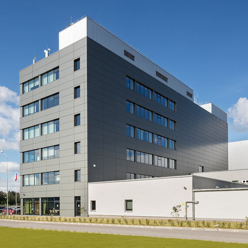 Revestimiento de fachada tipo cassette - SIEMENS SGTT - ALUCOBOND - de aluminio / de composite / de ajuste