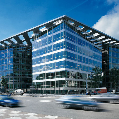 Revestimiento de fachada de paneles - LES PORTES DE LA DÉFENSE - ALUCOBOND - de composite / de aluminio / de ajuste