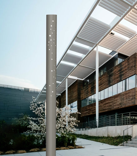 Columna luminosa contemporánea - IPLURE - BSI LIGHTING TECHNOLOGIES INC. - de aluminio / LED / de exterior