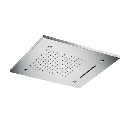 Rociador de ducha empotrable de techo - TEMOTION MIST 500 - Almar s.r.l. - cuadrado / lluvia / cascada