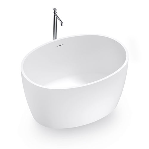 Bañera ovalada - B11201 - Munk Building Materials Co., Ltd. - independiente / para vivienda / de mineral compuesto
