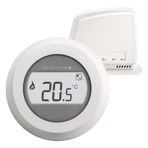 Termostato digital - Y87C2004 - Honeywell Home – Resideo - inteligente / de ambiente / blanco