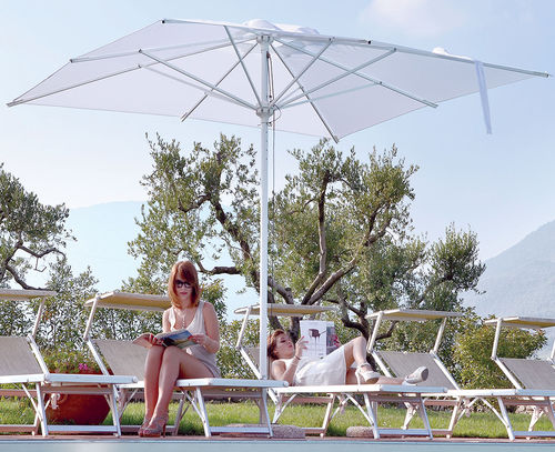 Sombrilla cuadrada - Acquamarina Classic - Eredi di Pozza, IL PARCO - rectangular / redonda / central