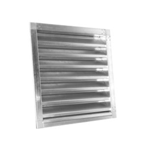 Rejilla de ventilación de acero galvanizado - CSQ / WSQ / WSOQ SERIES - ALNOR Systemy Wentylacji Sp. z o.o. - cuadrada / para el suministro y el retorno de aire
