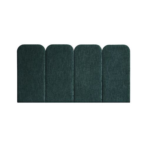 Cabecero para cama doble - PAN: VELVET VERT - NUÉE ÉDITION - contemporáneo / de tejido / tapizado