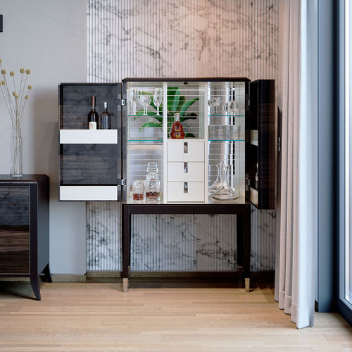 Mueble bar contemporáneo - BAR - ITALIANELEMENTS - de madera / con