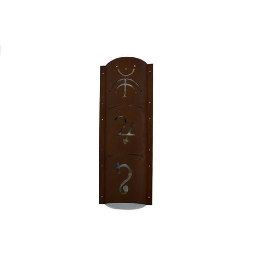 Aplique contemporáneo - ITRIA_009 - Trackdesign - de interior / de acero Corten / fijo