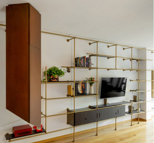 Estantería de pared - MÉTRO  - Trackdesign - modular / alta / contemporánea