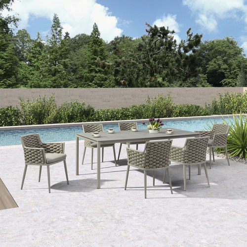 Silla de comedor contemporánea - H-25232 - Howvin outdoor furtniture