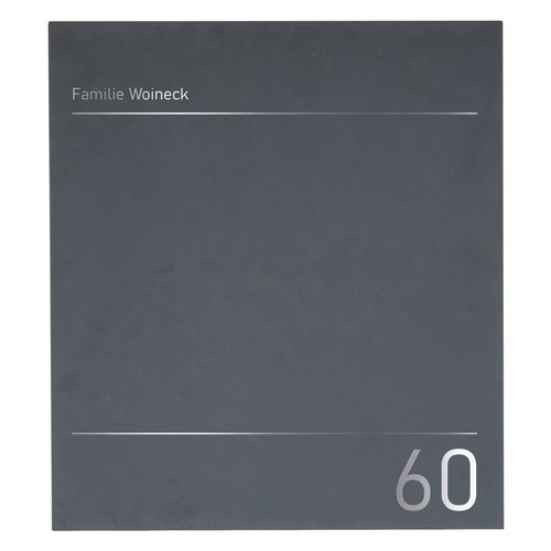 Buzón de pared - SCHILLER - Briefkasten Manufaktur Lippe GmbH - colectivo / personalizable