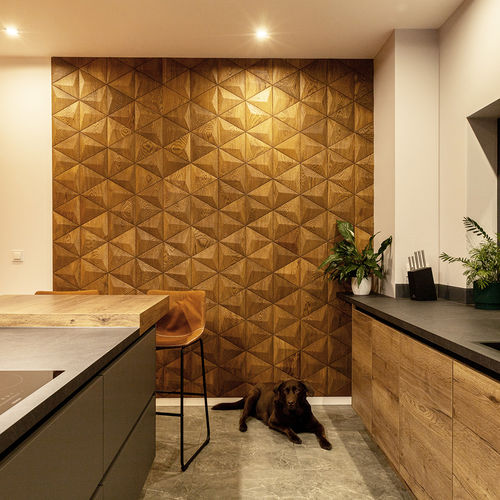 panel decorativo de pared - FORM AT WOOD