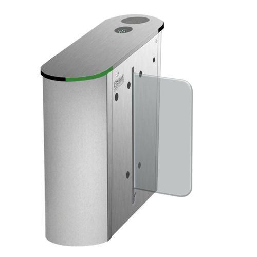Torniquete de media altura - HCT 670 S - Oskar Turnstiles System - para control de acceso / acero inoxidable / para edificio público
