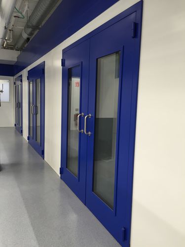 Puerta de interior - BOËT StopSon - de metal / abatible / corredera